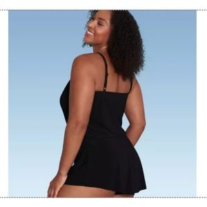 NWT Aqua Green Romper Swimsuit Plus Size 24W